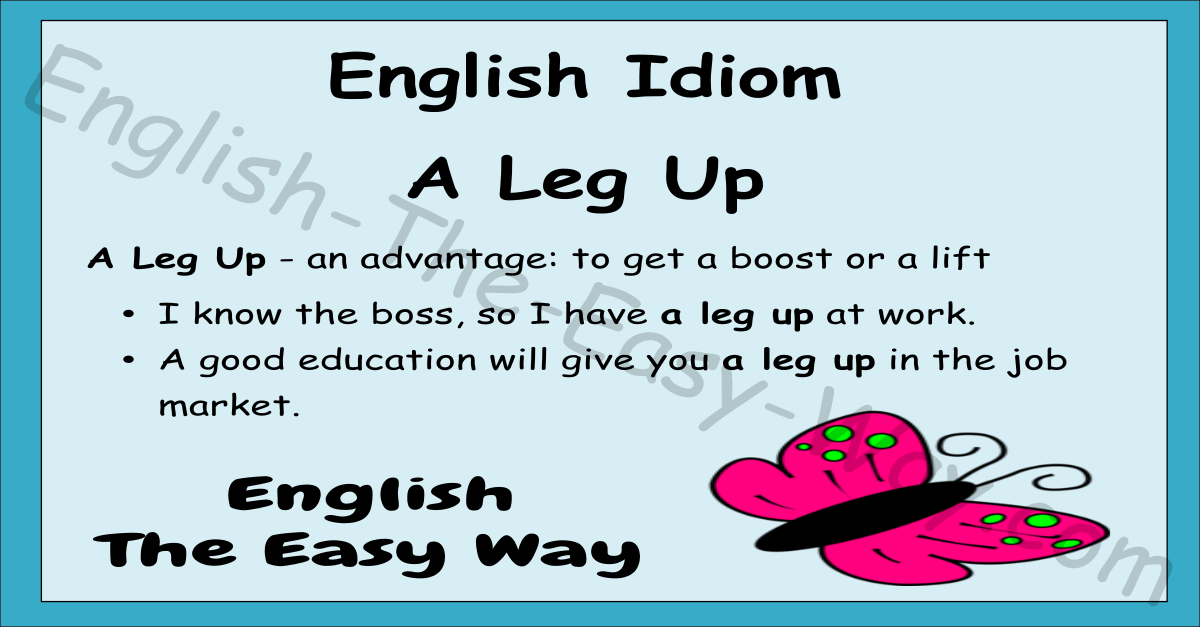 Up - English Idioms - English The Easy
