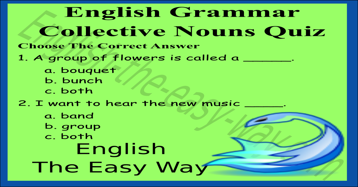 collective noun quiz english grammar english the easy way