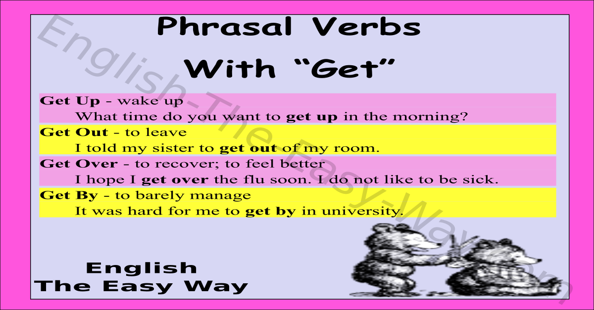 Phrasal Verb - Get Over